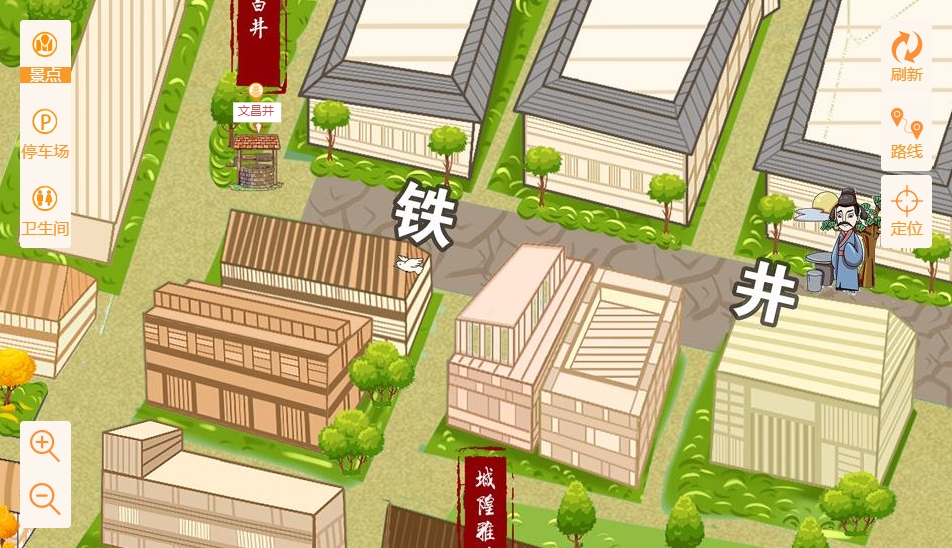 昂仁智慧景区：手绘地图与语音导览的完美融合